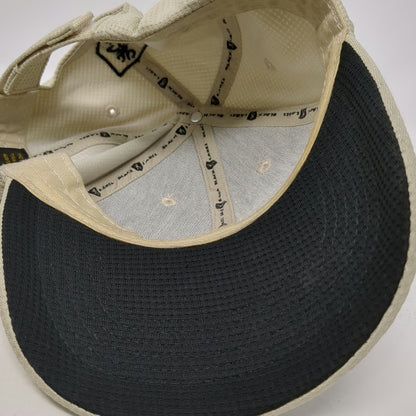 Browning Black Label Baseball Cap Beige One Size Strapback Polyester Mesh Hat