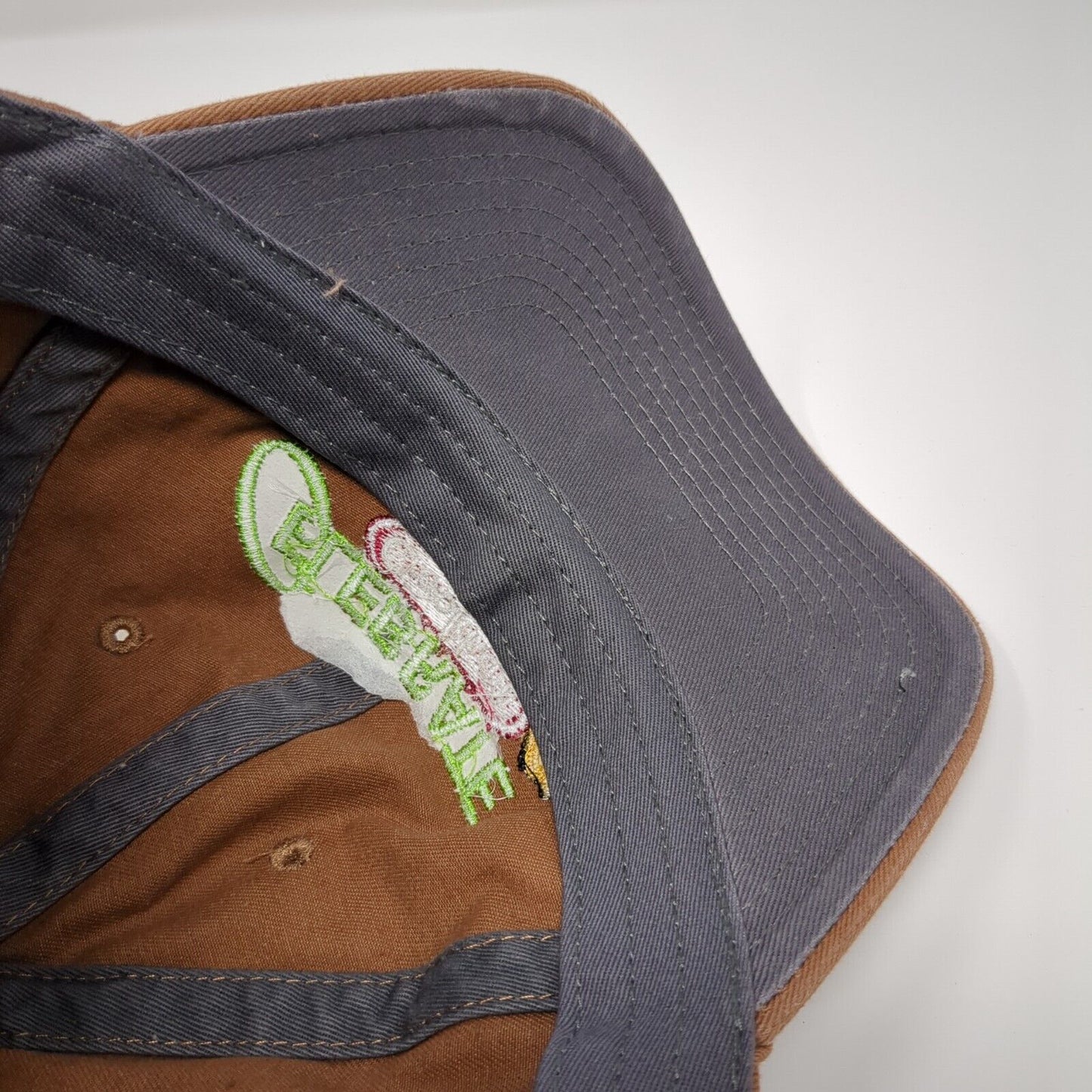 Celebrate Crookham Onions Slideback Hat Brown OSFA Adjustable 6 Panel