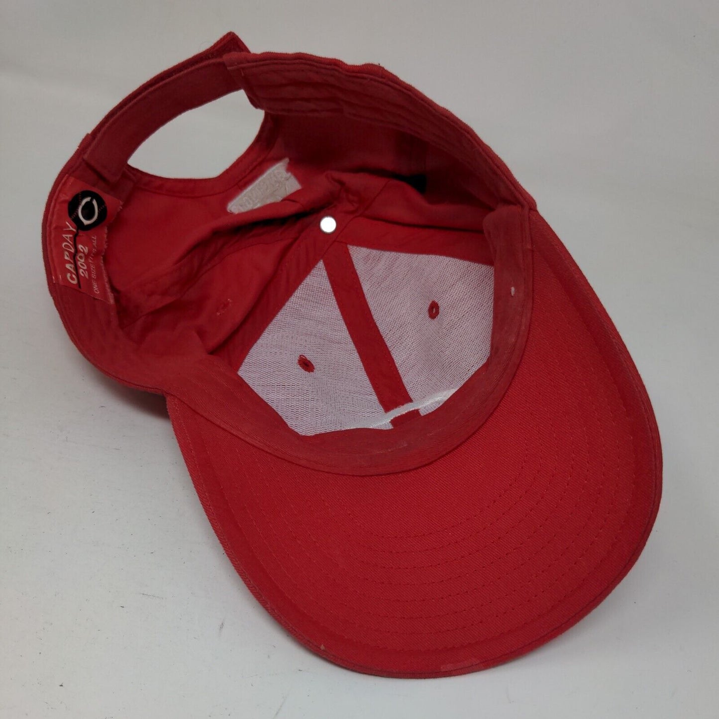 Cincinnati Reds Strapback Hat Red OSFA Embroidered Fox Sports Net Logo MLB