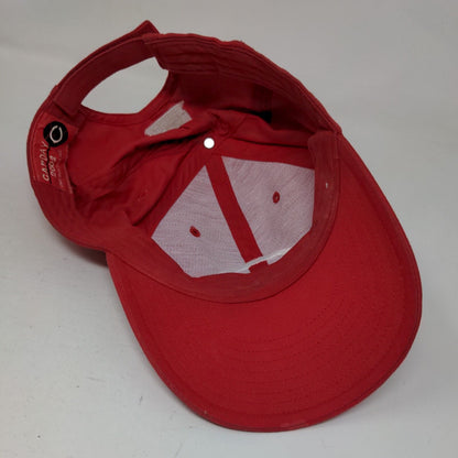 Cincinnati Reds Strapback Hat Red OSFA Embroidered Fox Sports Net Logo MLB