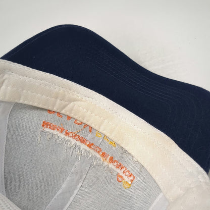 Cap America Trucker Hat Blue One Size Lamb Weston Potato Slogan Mesh Snapback