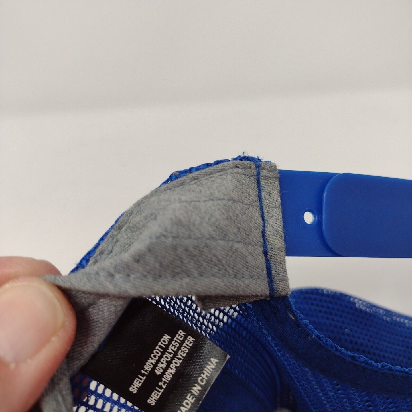 Rocc Body Patch Snapback Trucker Hat Multi OSFA Mesh Back Colorblock