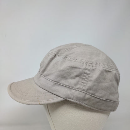 Alternative Strapback Cadet Army Cap Hat Tan One Size Embroidered