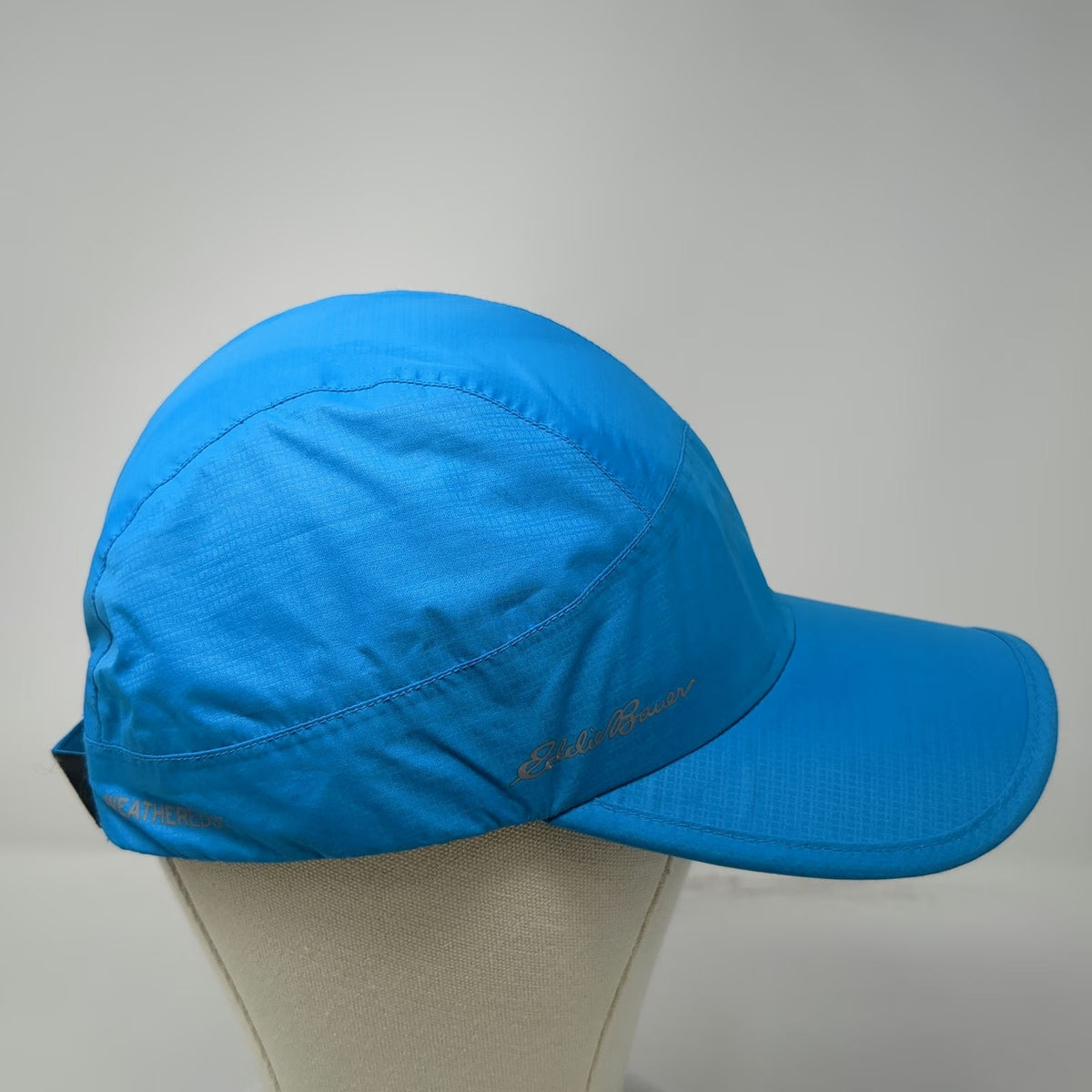 Eddie Bauer 5 Panel Blue Hat One Size Adjustable Mesh Weatheredge