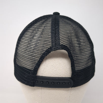 Allure On Tour Snapback Trucker Hat Black One Size Mesh Back Colorblock