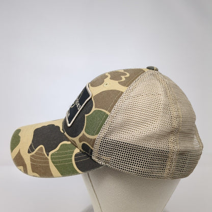 Garth Brooks Stadium Tour Snapback Trucker Hat Camo One Size Mesh Back