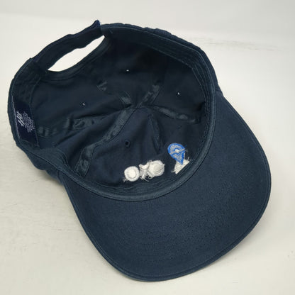 Hit 5 Panel Blue Hat One Size CXO Logo Embroidered Cotton Strapback Adjustable