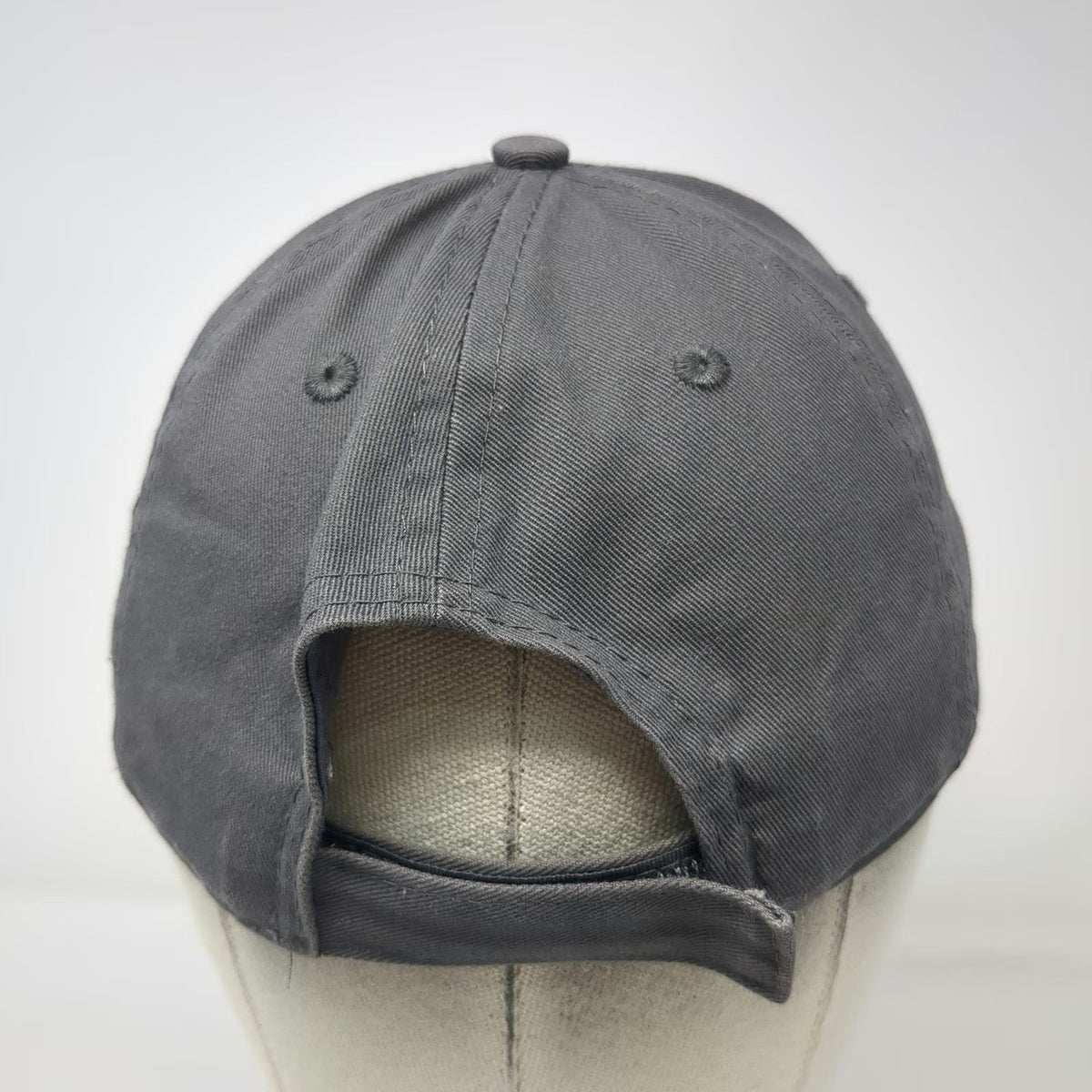 National Baseball Hall of Fame Gray One Size Cap Strapback 1939 Blue White Hat