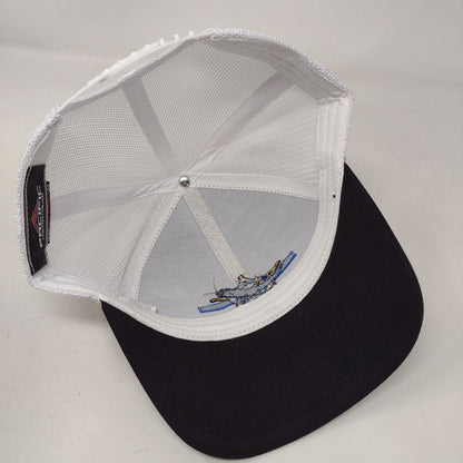 Idaho Peace Officers Memorial Snapback Trucker Hat Black OSFA Mesh Back