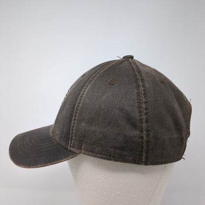 Colorado USA Flag Strapback Hat Brown One Size Embroidered Jacobson