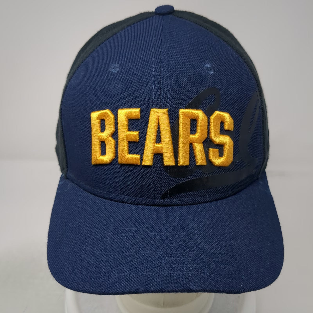 Nike NCAA California Golden Bears Hat Blue One Size Cap Dri-Fit Fitted Yellow