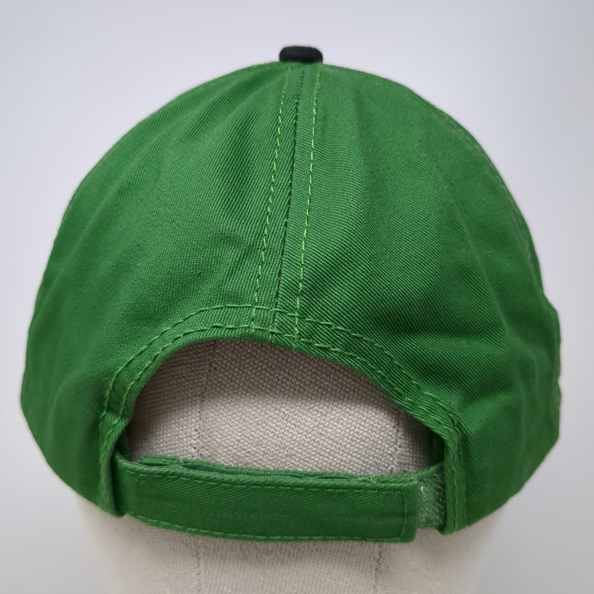 John Deere Baseball Cap Green Black Gray One Size Embroidered Graphic Logo Hat