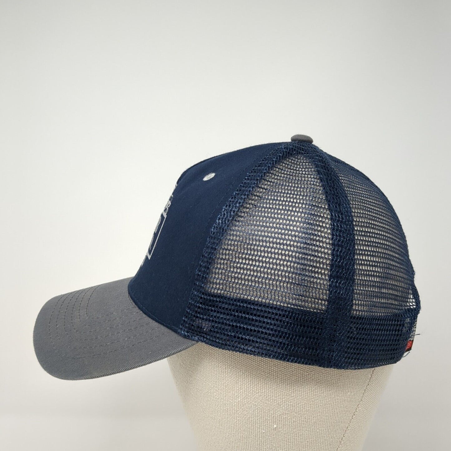 Tractor Supply Co Since 1938 Snapback Trucker Hat Blue OS Adjustable Mesh Back