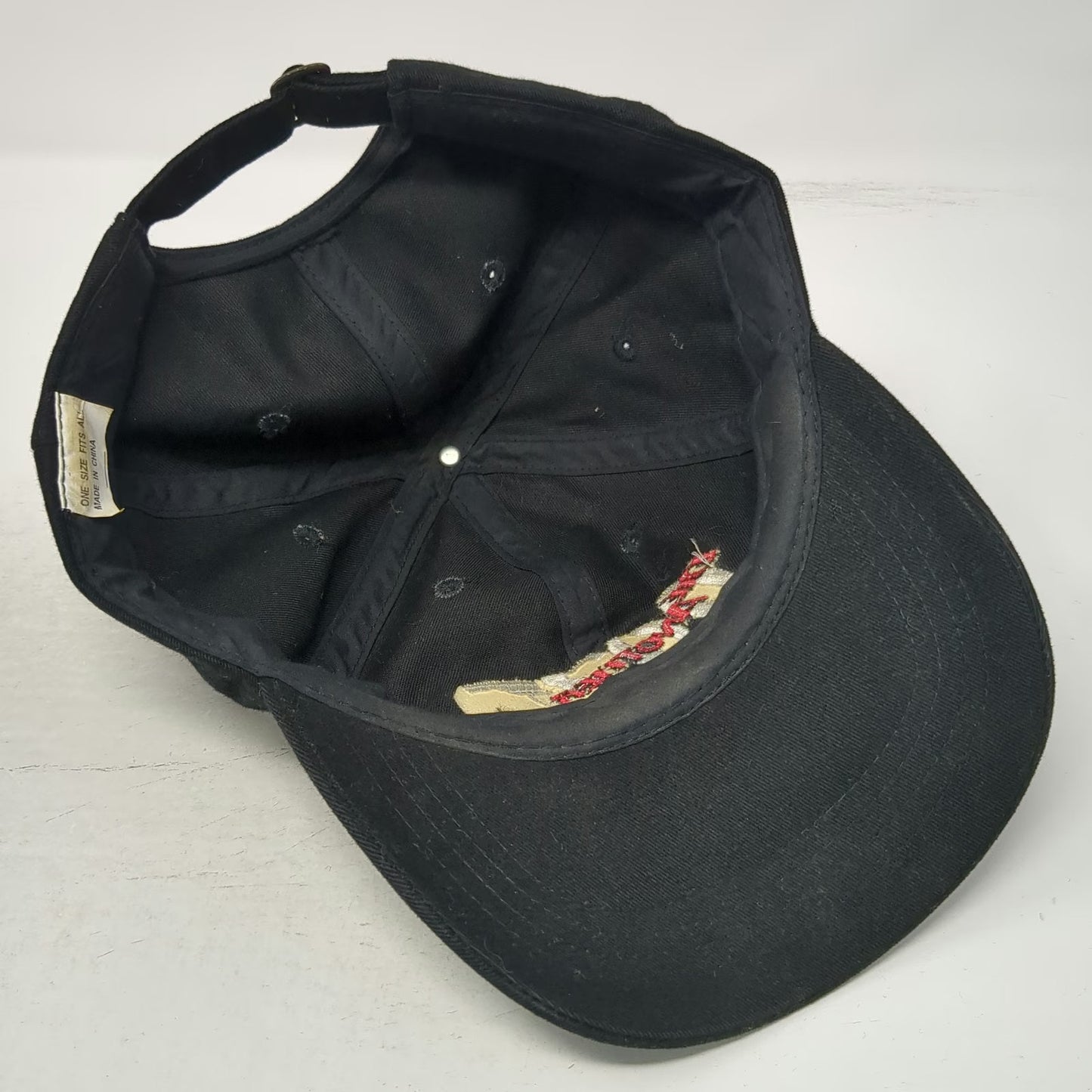 James Bond 007 Baseball Cap Black OS Die Another Day Movie Logo Hat Vintage