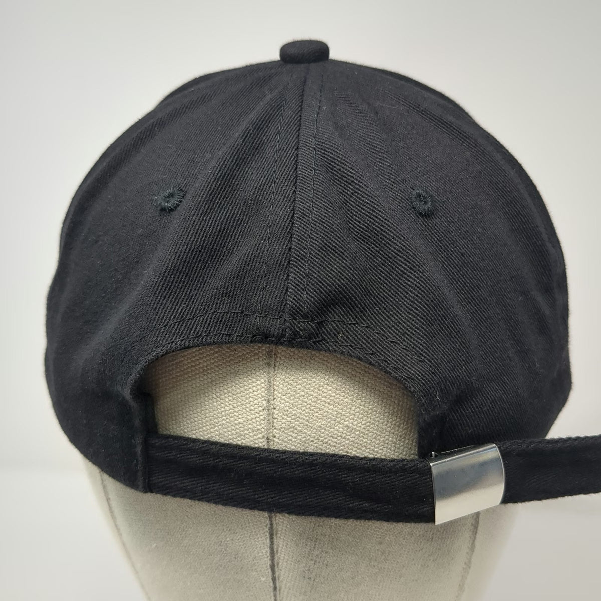 X.Y.F Baseball Cap Black One Size New York N.Y. Embroidered Cotton Slideback Hat