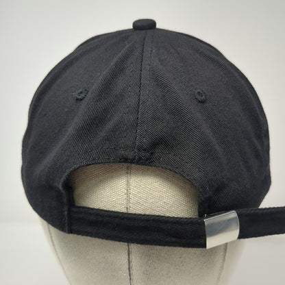 X.Y.F Baseball Cap Black One Size New York N.Y. Embroidered Cotton Slideback Hat