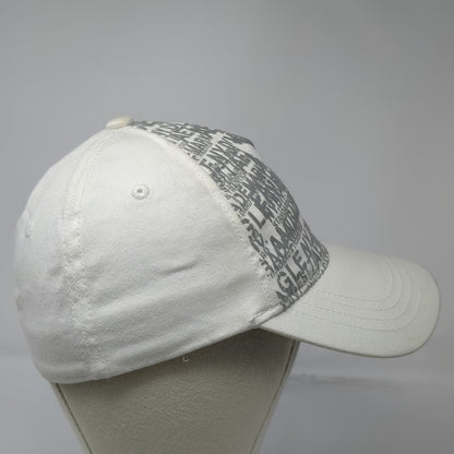 American Eagle 5 Panel White M All Over Print Typography Since 77 Graphic Hat