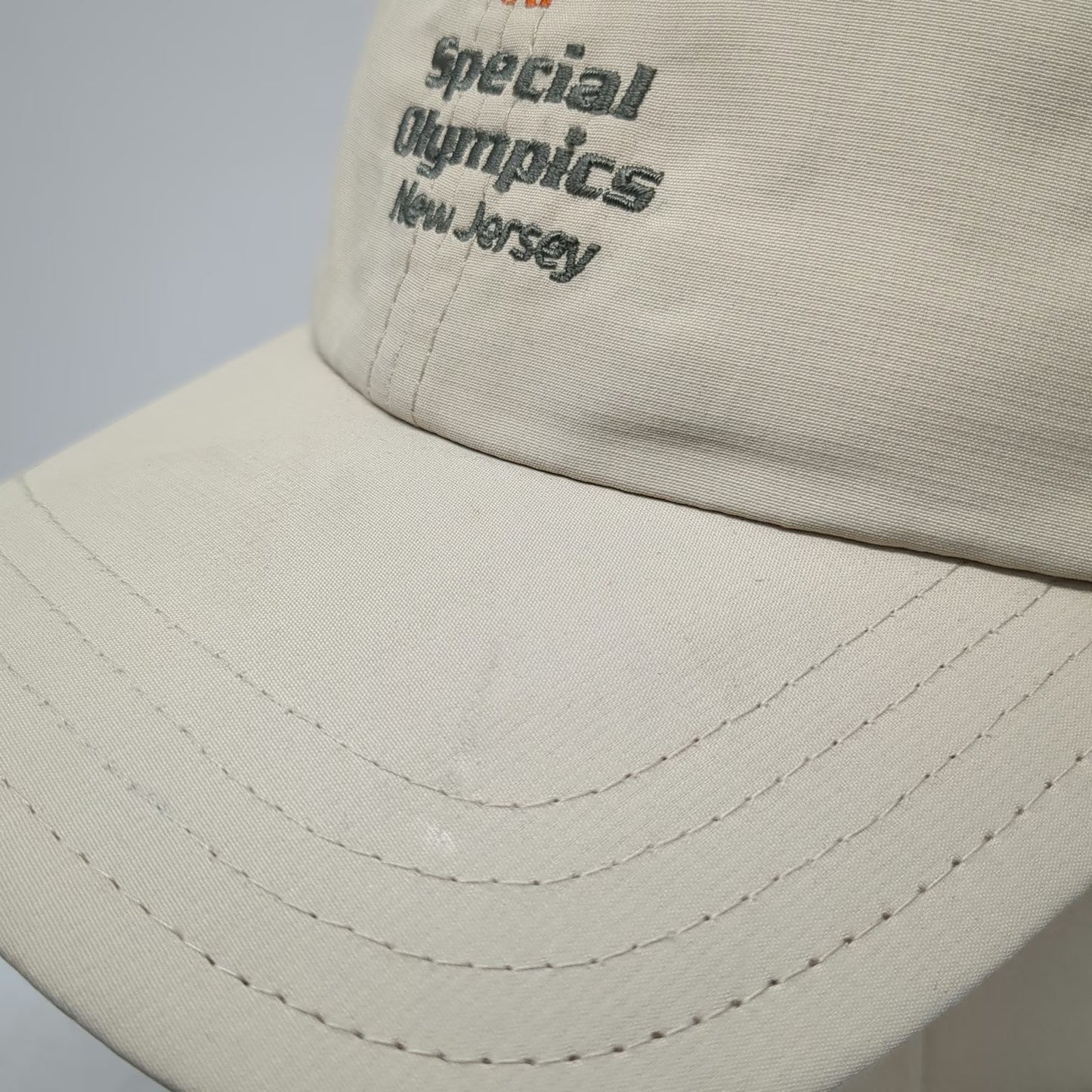 Pukka Special Olympics New Jersey Baseball Cap Beige One Size Strapback Hat