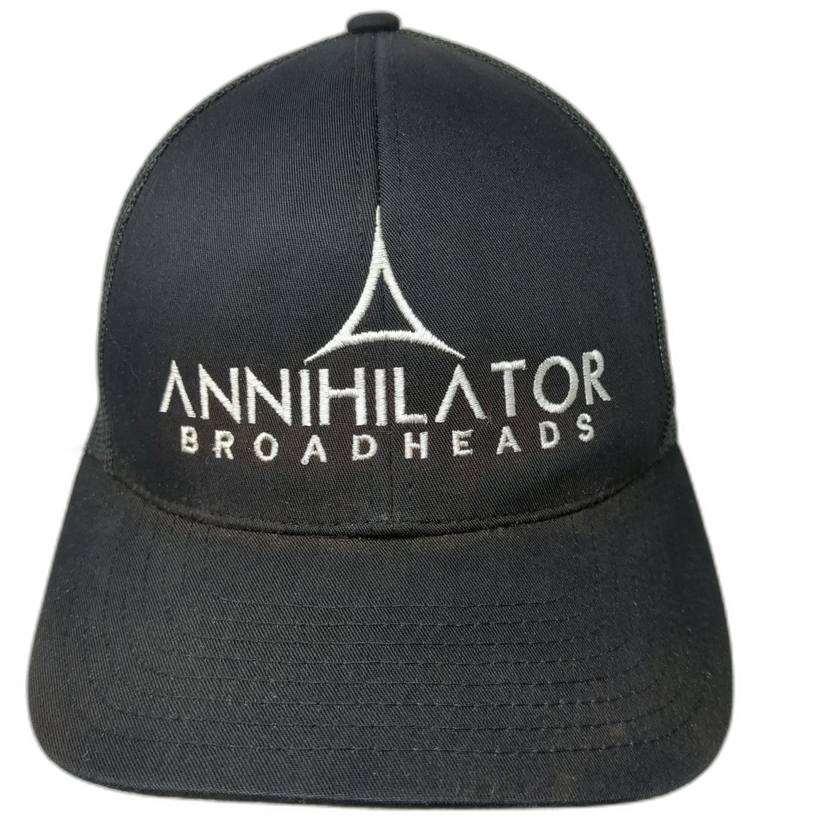 Pacific Headwear Trucker Hat Black One Size Snapback Annihilator Broadheads