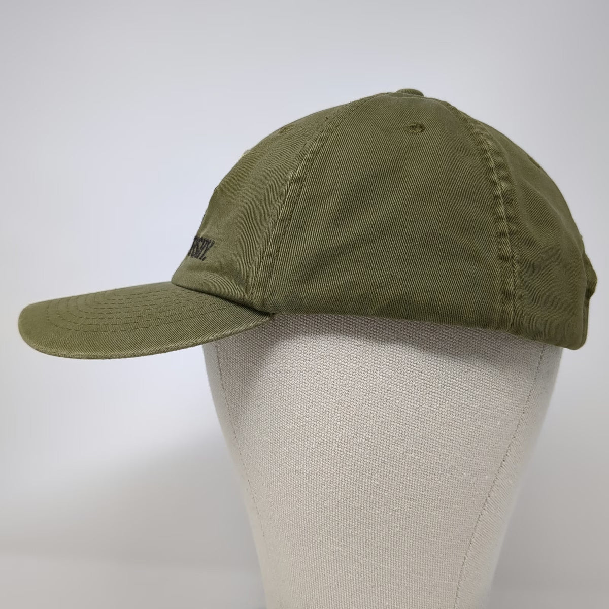 Drew Pearson Baseball Cap Green OS Here Fishy Fishy Fishy Slideback Fishing Hat
