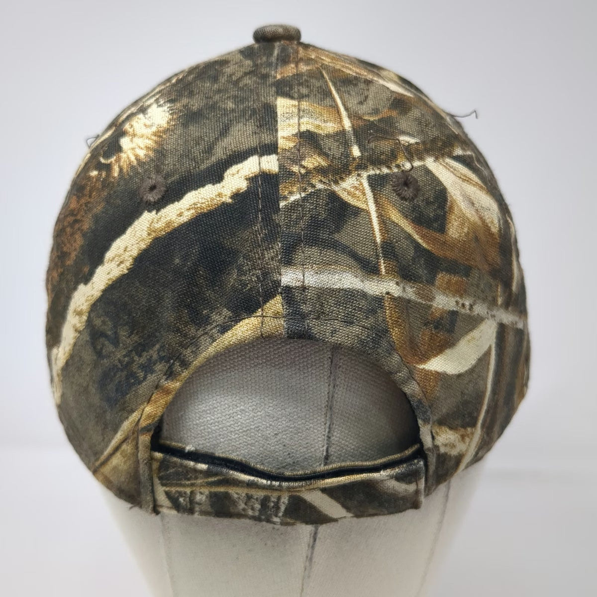 Chalmers & Kubeck 1950 Baseball Cap Brown Green Camo One Size Strapback Hat