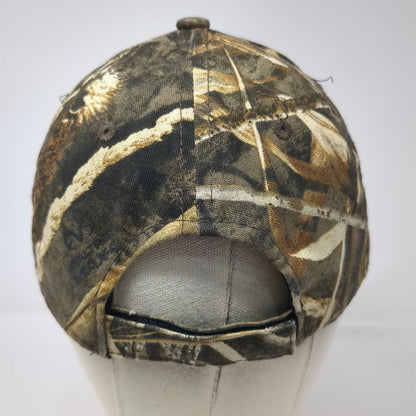 Chalmers & Kubeck 1950 Baseball Cap Brown Green Camo One Size Strapback Hat