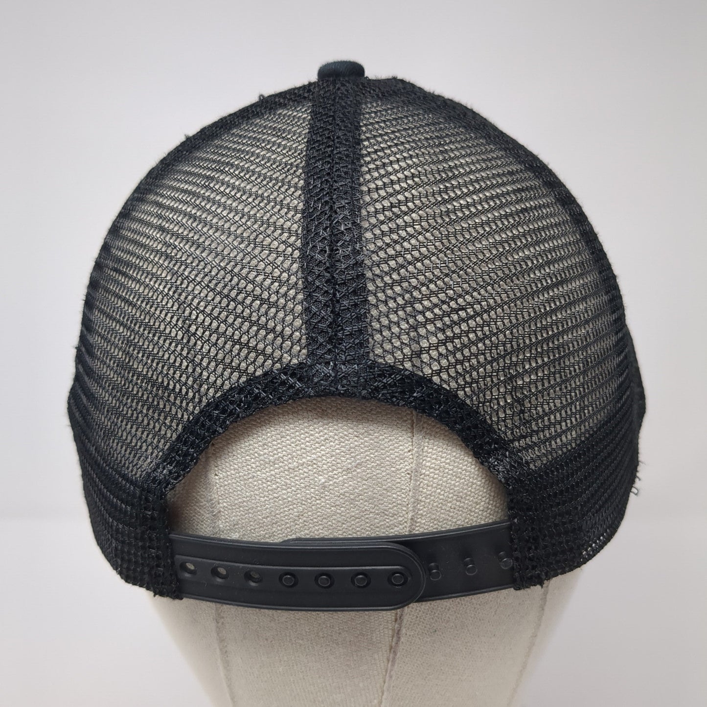 CarQuest Snapback Mesh Back Trucker Hat Black One Size Embroidered Logo