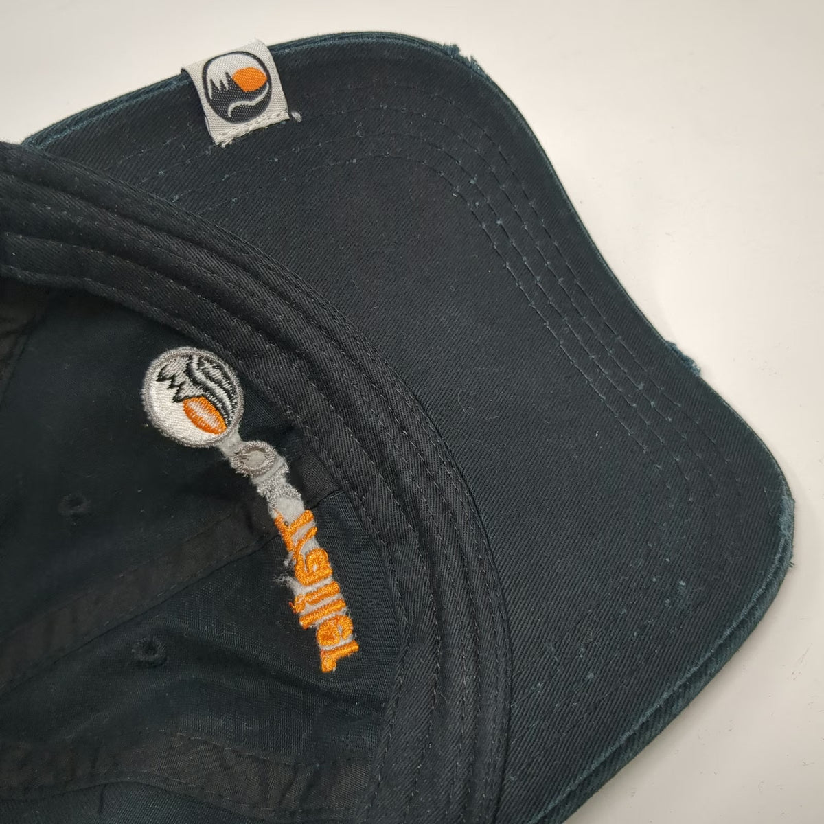 Otto Baseball Cap Black One Size OK Trailer Est 1957 Logo Cotton Strapback Hat