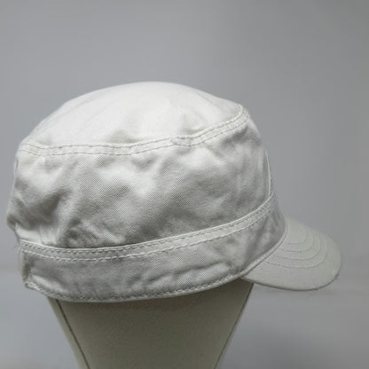 Roxy Army Cap White L All Heart Graphic Black Pink Purple Cotton Hat