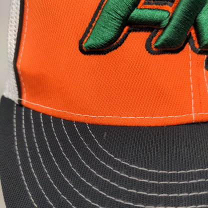 FNF Fitted Trucker Hat Multicolor S/M Mesh Back D-Series Pacific Headwear