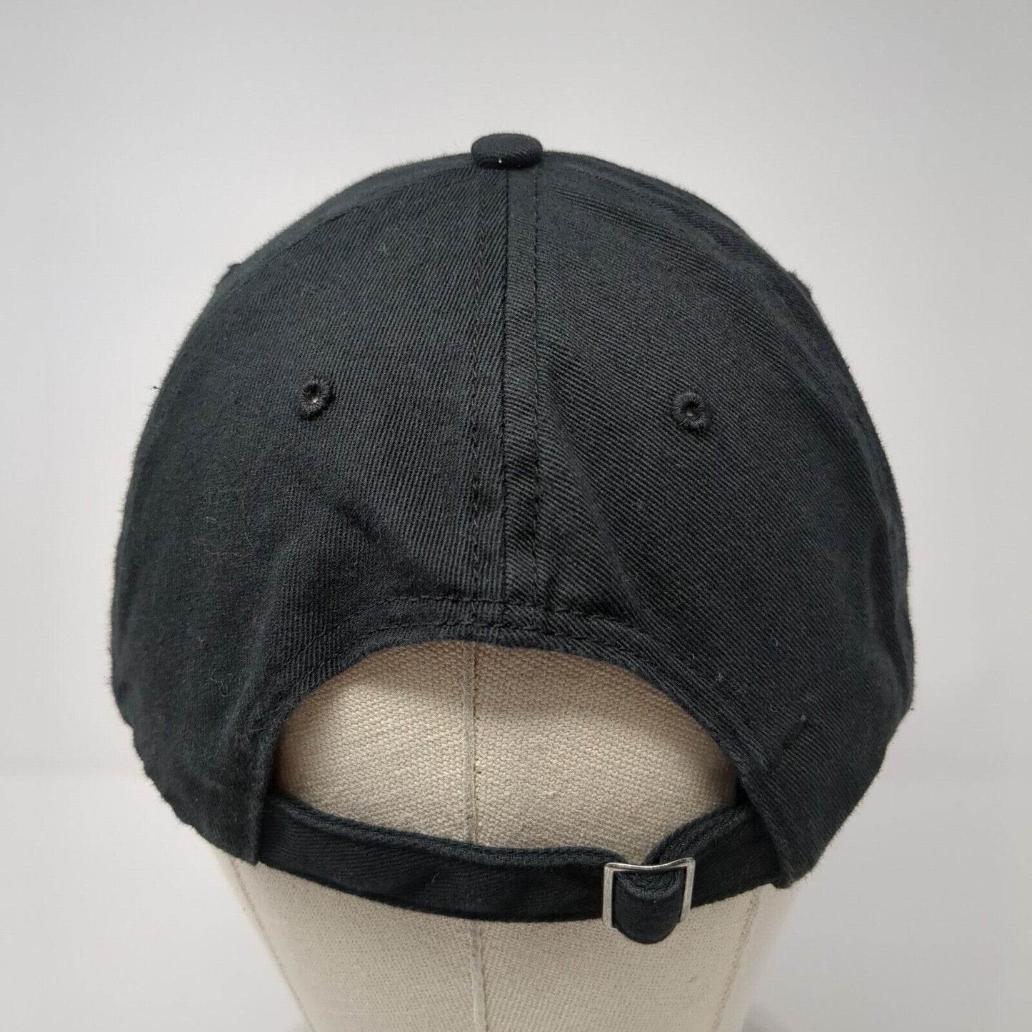 Alpha Phi Slideback Hat Black One Size Adjustable Embroidered R55 Richardson