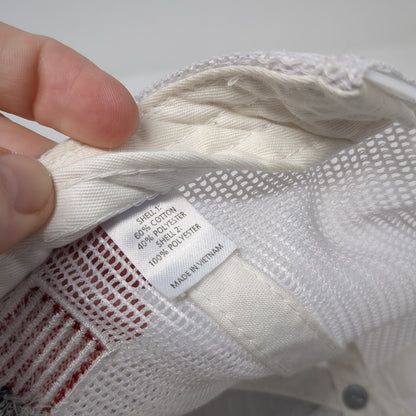 Olsson Industrial Electric Patch Snapback Trucker Hat Gray One Size Mesh Back