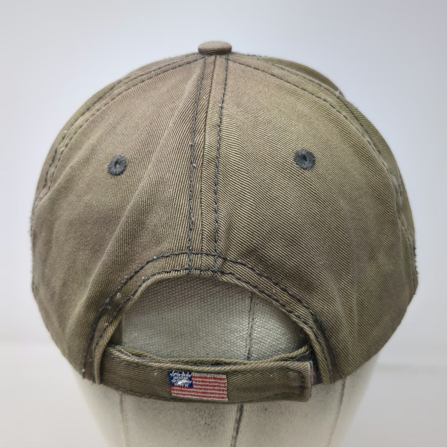 TNT Fireworks Baseball Cap Green One Size 1920 American Flag Strapback Hat