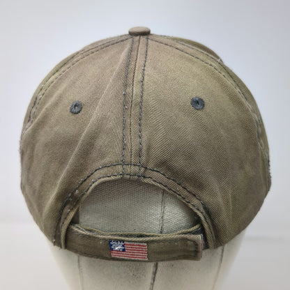 TNT Fireworks Baseball Cap Green One Size 1920 American Flag Strapback Hat