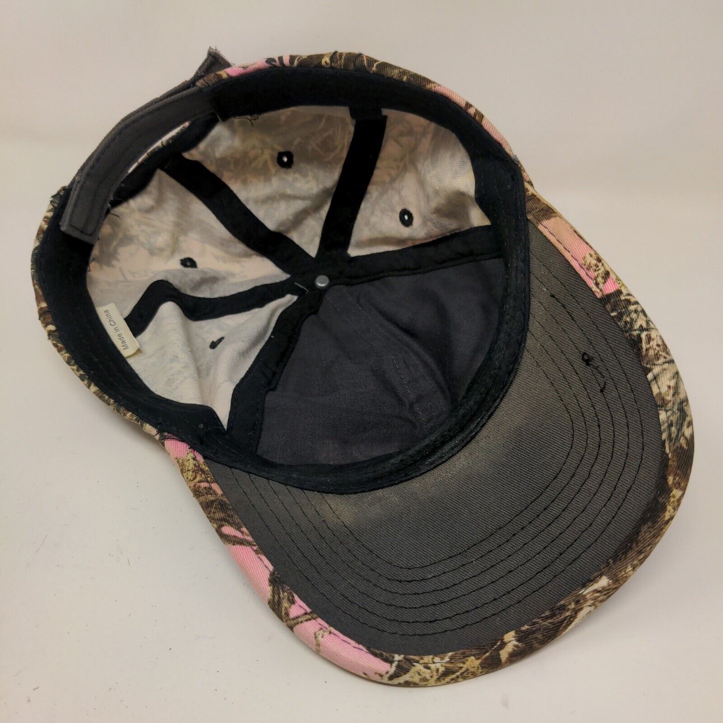 Menard's Women's Strapback Camo Hat Adjustable Embroidered Logo Cotton