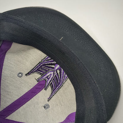 Transformers Decepticon Baseball Cap Gray One Size Purple All Over Print Hat