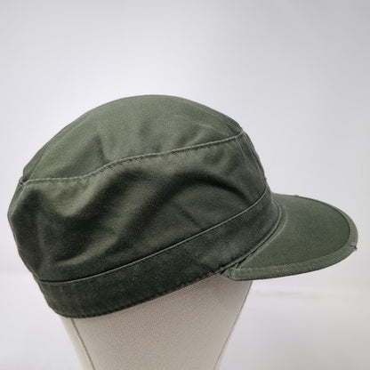 Army Cap Green 7 1/4 Red Star Military Style Combat Surplus Work Gear Hat