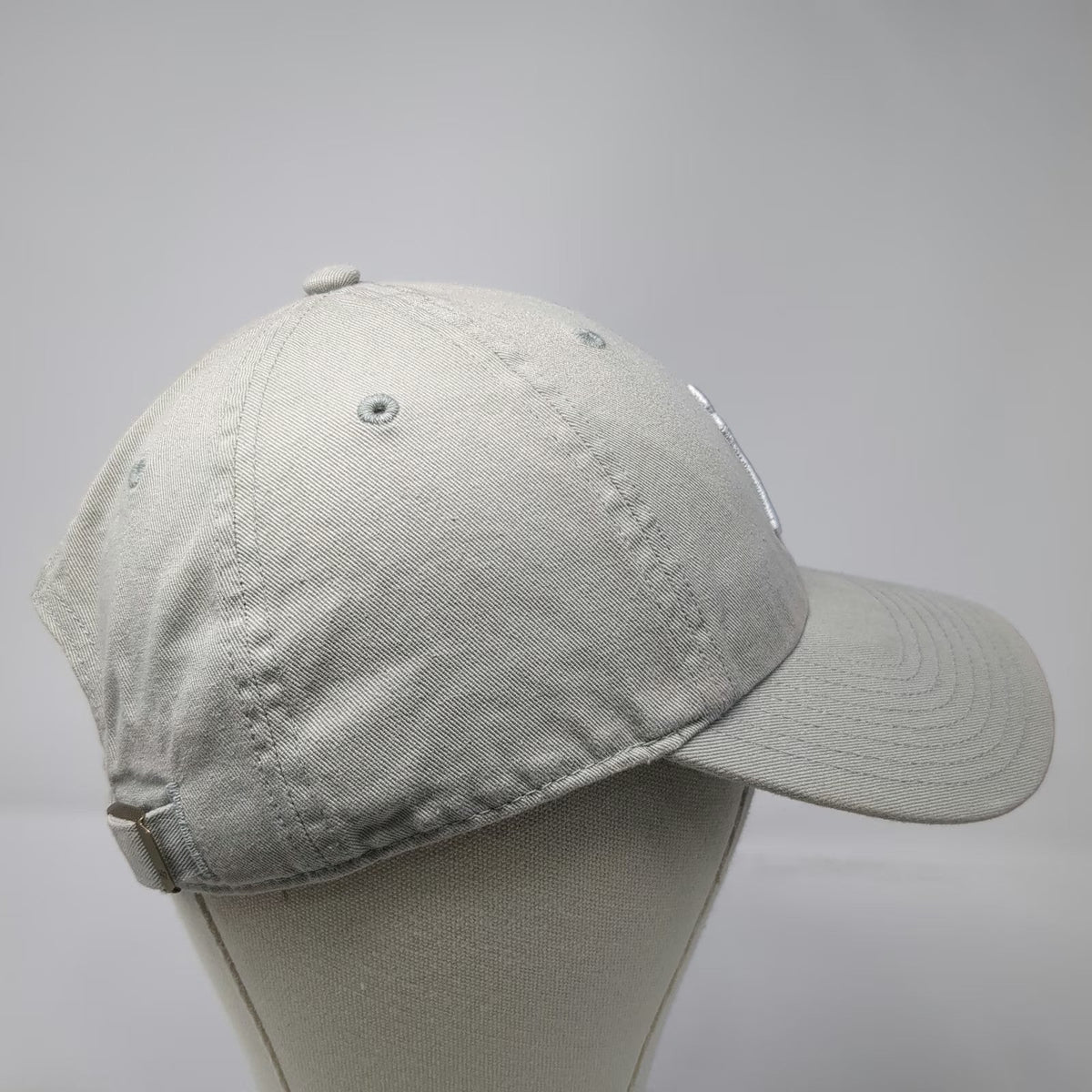 '47 New York Yankees MLB Baseball Cap Gray One Size Cotton Slideback Logo Hat