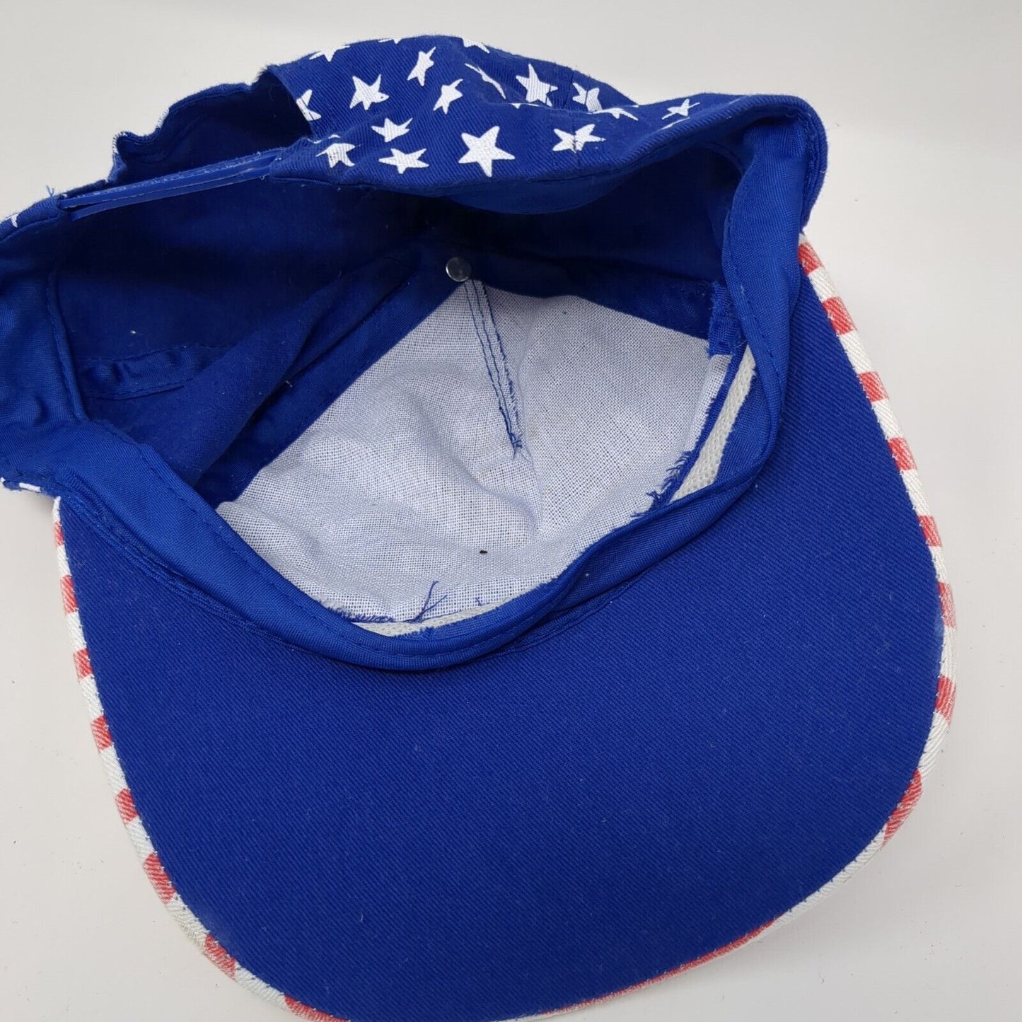 USA American Flag Snapback Hat Multicolor OSFA Adjustable Patriotic