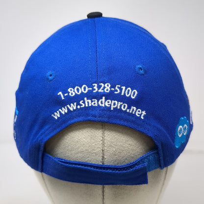 ShadePro Baseball Cap Blue Black Gray One Size American Flag Quartzsite RV Hat