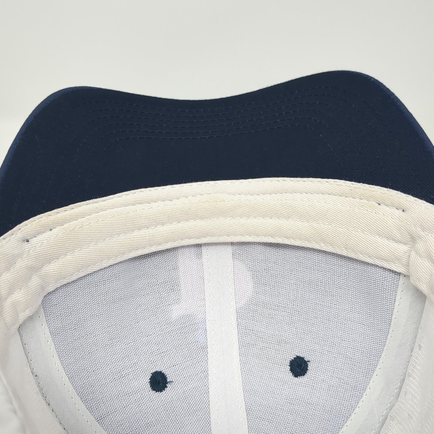 Royals Slideback Hat Blue One Size Adjustable Laser Cut Colorblock