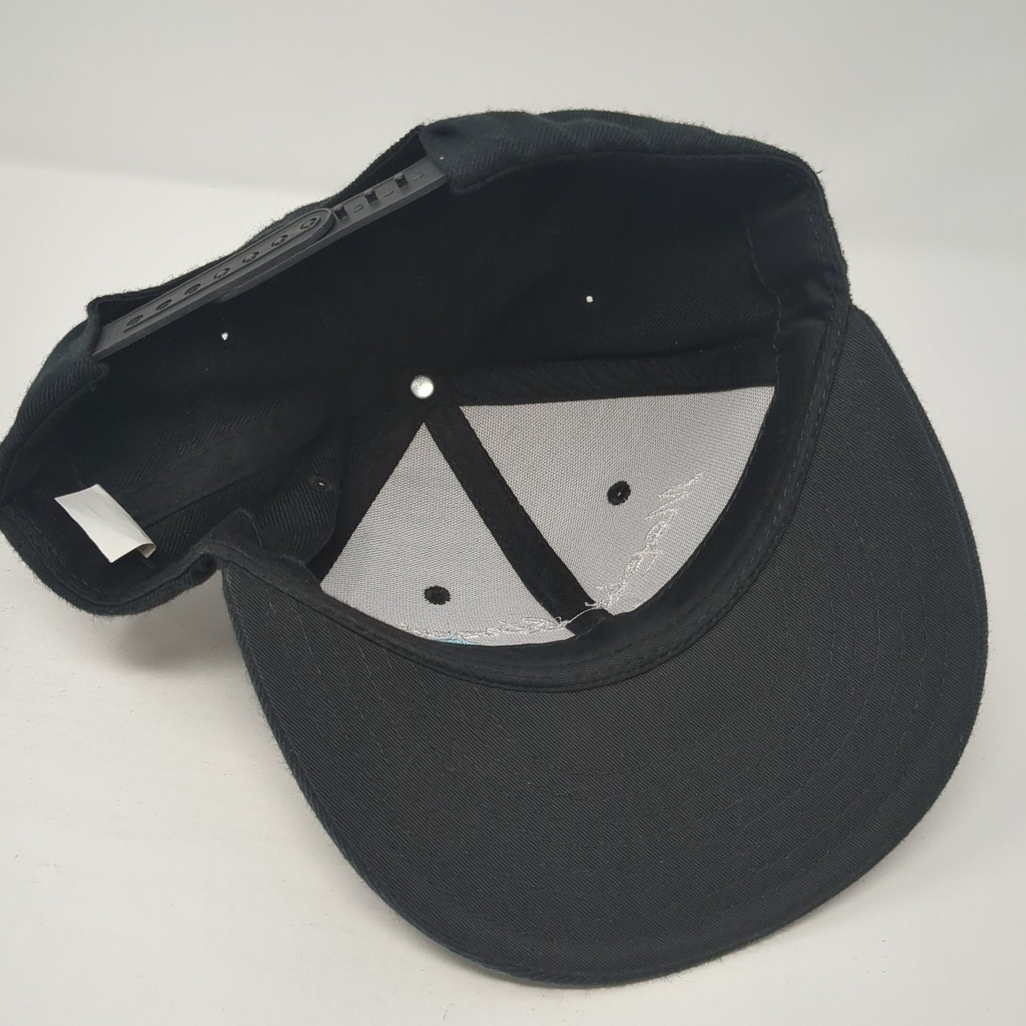 Maple Street House Snapback Hat Black One Size Adjustable Embroidered