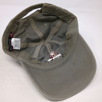 Antigua Baseball Cap Brown One Size Pascommuck Club Pasco Open 2013 Hat Cotton