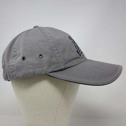 Sam Adams Light Beer Baseball Cap Gray Blue One Size Slideback Sandwich Brim Hat