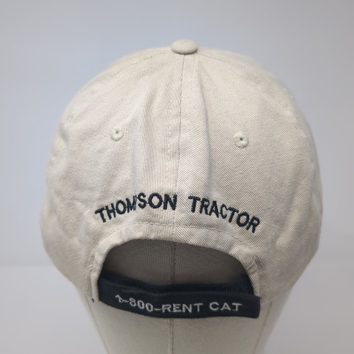 CAT The Rental Store Thompson Tractor Baseball Cap Beige One Size Adjustable