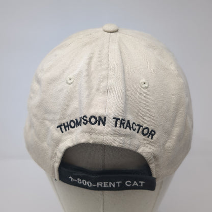 CAT The Rental Store Thompson Tractor Baseball Cap Beige One Size Adjustable
