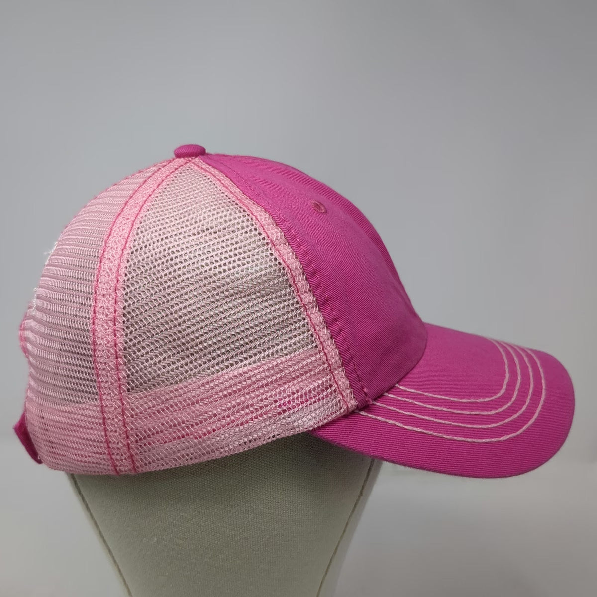 Headgear Baseball Cap Pink One Size Mesh Strapback Simplot Innvictis Hat