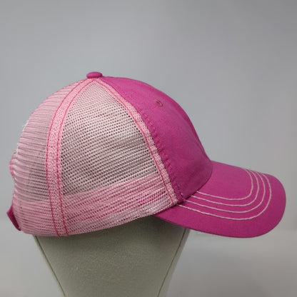 Headgear Baseball Cap Pink One Size Mesh Strapback Simplot Innvictis Hat