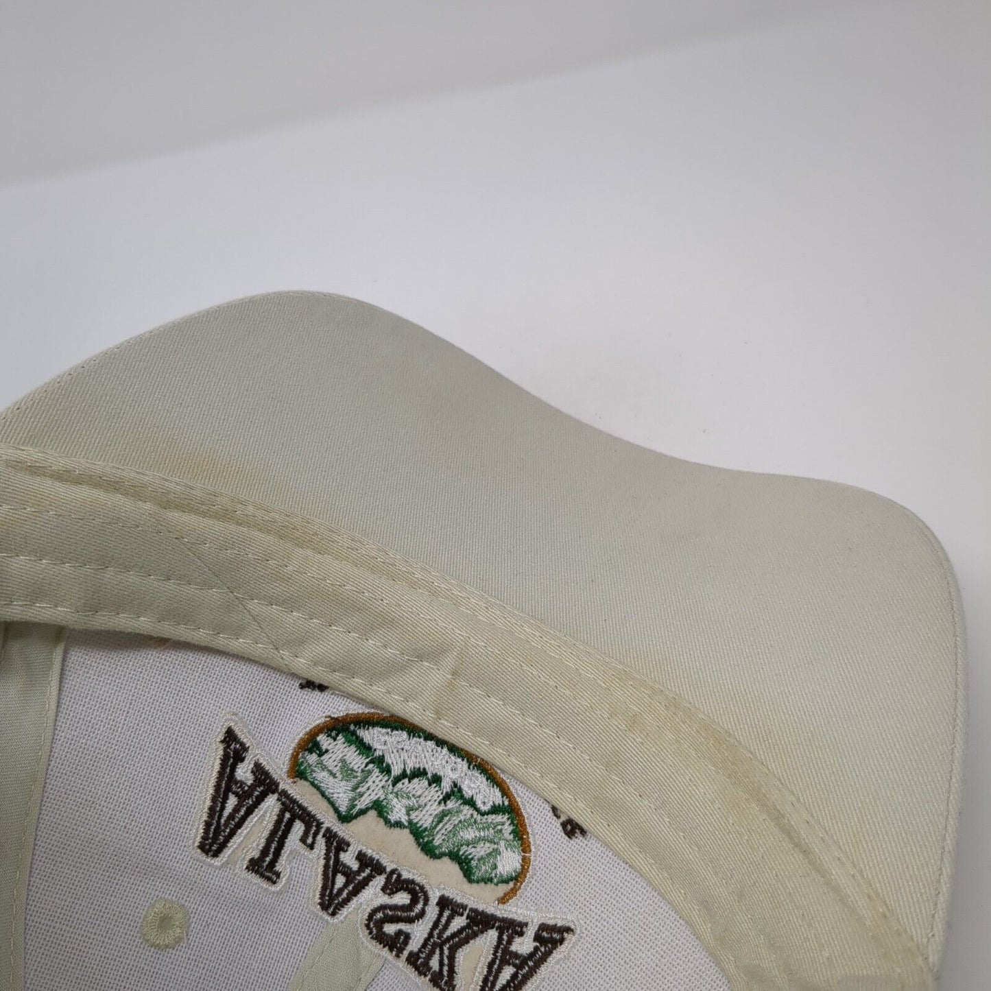 Alaska Est. 1959 The Last Frontier Slideback Hat Tan OS Adjustable Arctic Circle