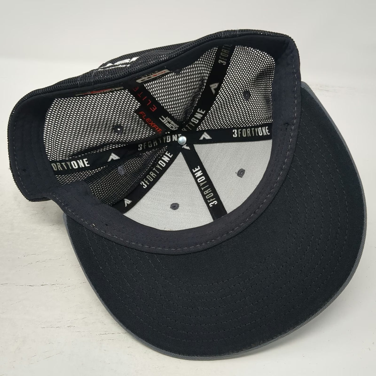 Pacific Headwear Baseball Cap Gray XL Nunhems BASF We Create Chemistry Mesh Hat